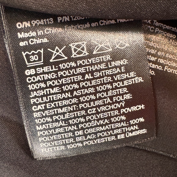 H&M Black faux Leather Women's Jacket - Picture 7 of 9